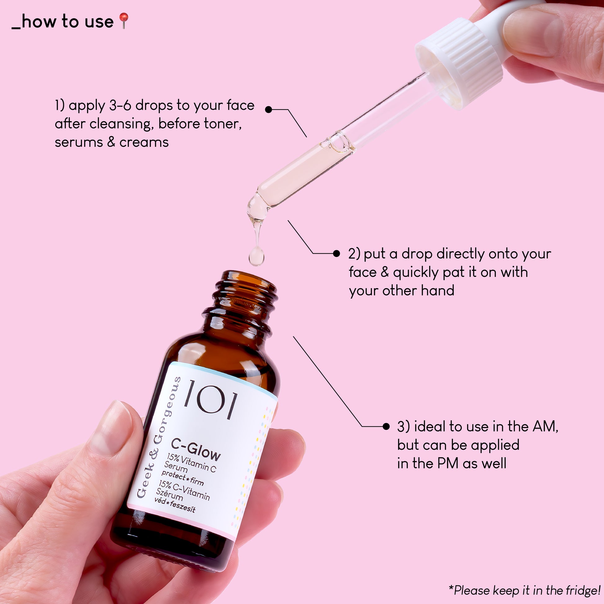 Geek & Gorgeous C-Glow Vitamin C Serum