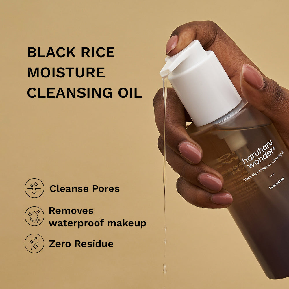 Haruharu Wonder Moisture Cleansing Oil