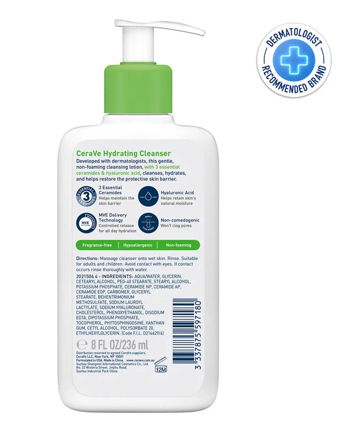 CeraVe Hydrating Cleanser