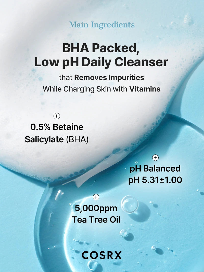COSRX Low pH Good Morning Gel Cleanser