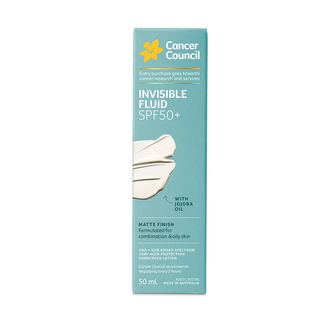 Cancer Council Face Day Wear Invisible Fluid SPF50+