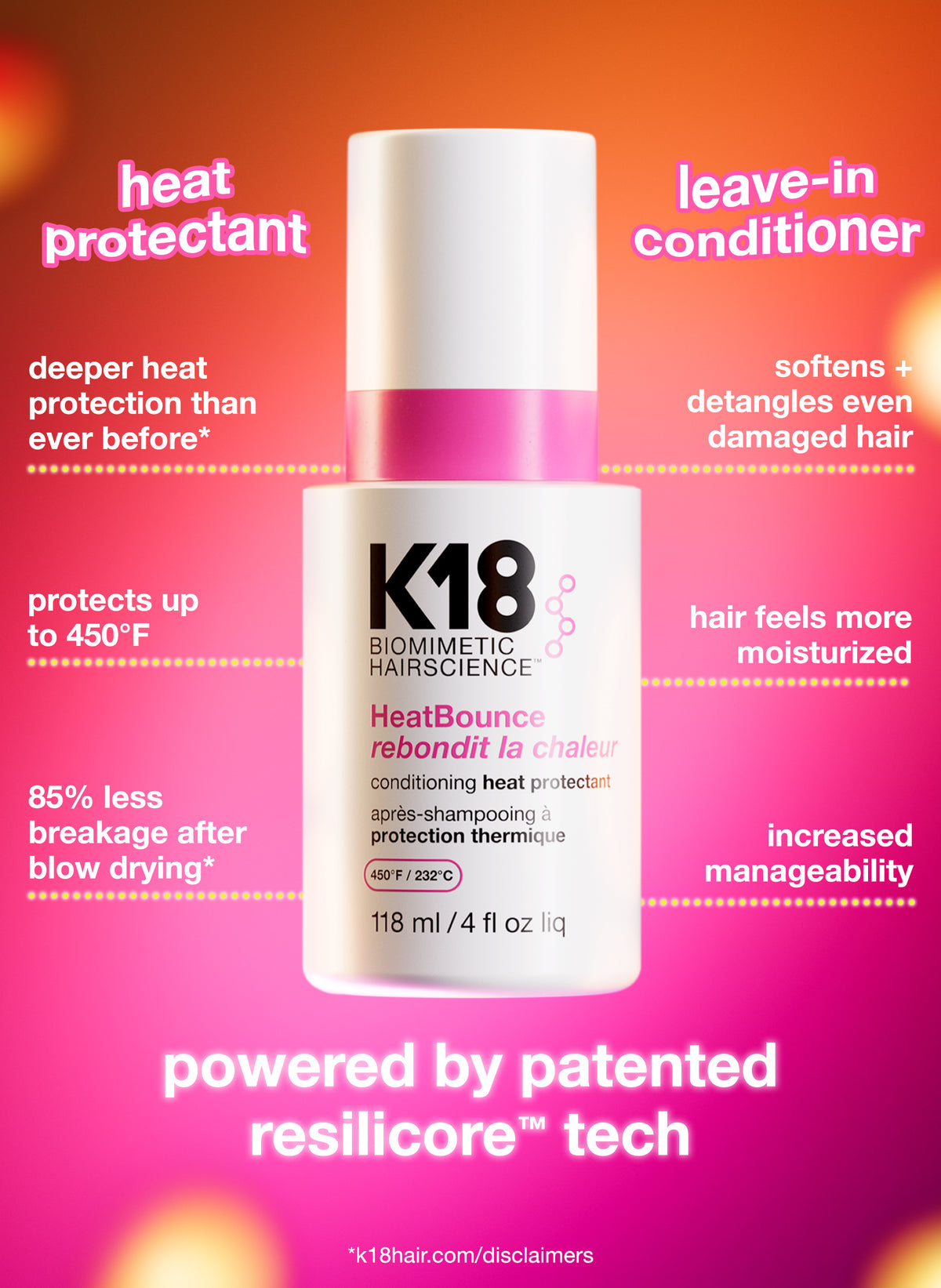 K18 Leave-In Molecular Repair Hair Mask