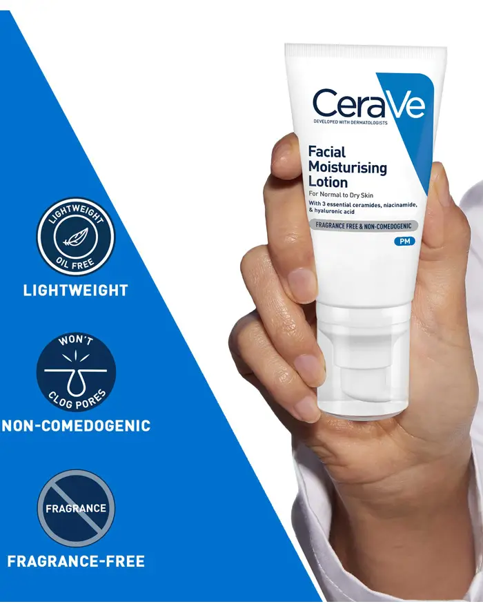 CeraVe PM Facial Moisturising Lotion