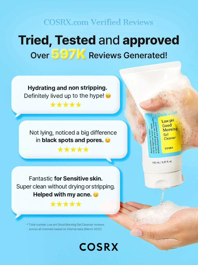 COSRX Low pH Good Morning Gel Cleanser