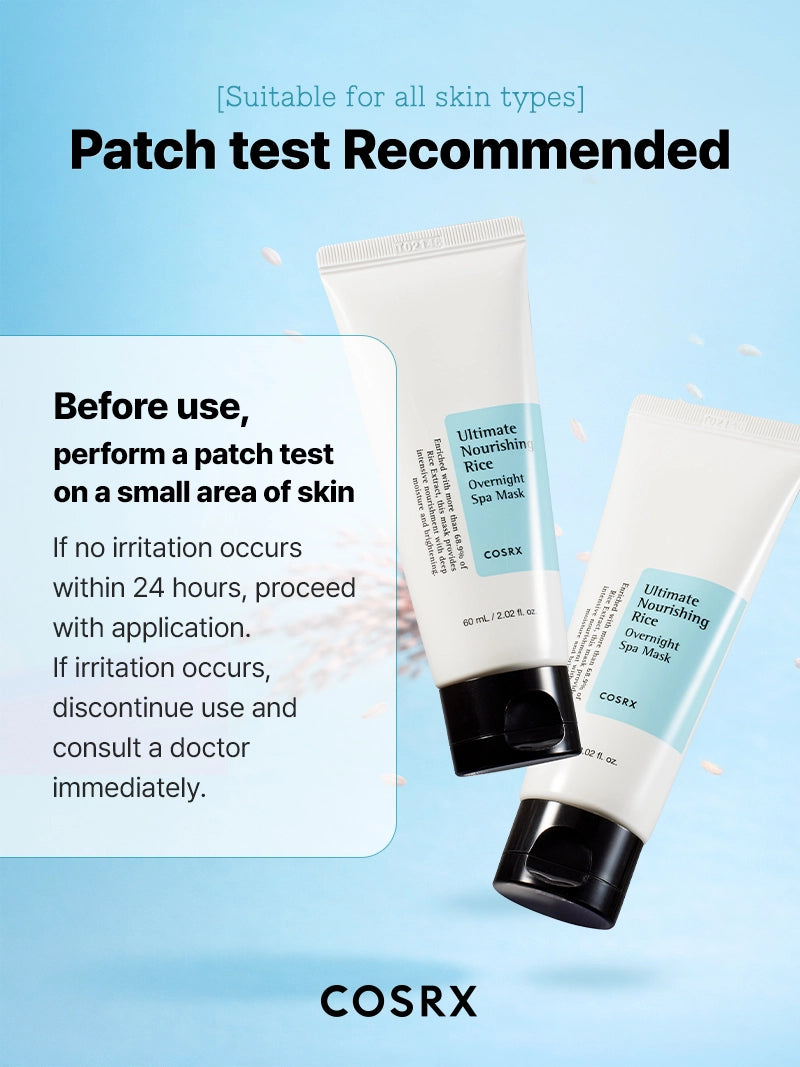 COSRX Ultimate Nourishing Rice Overnight Spa Mask