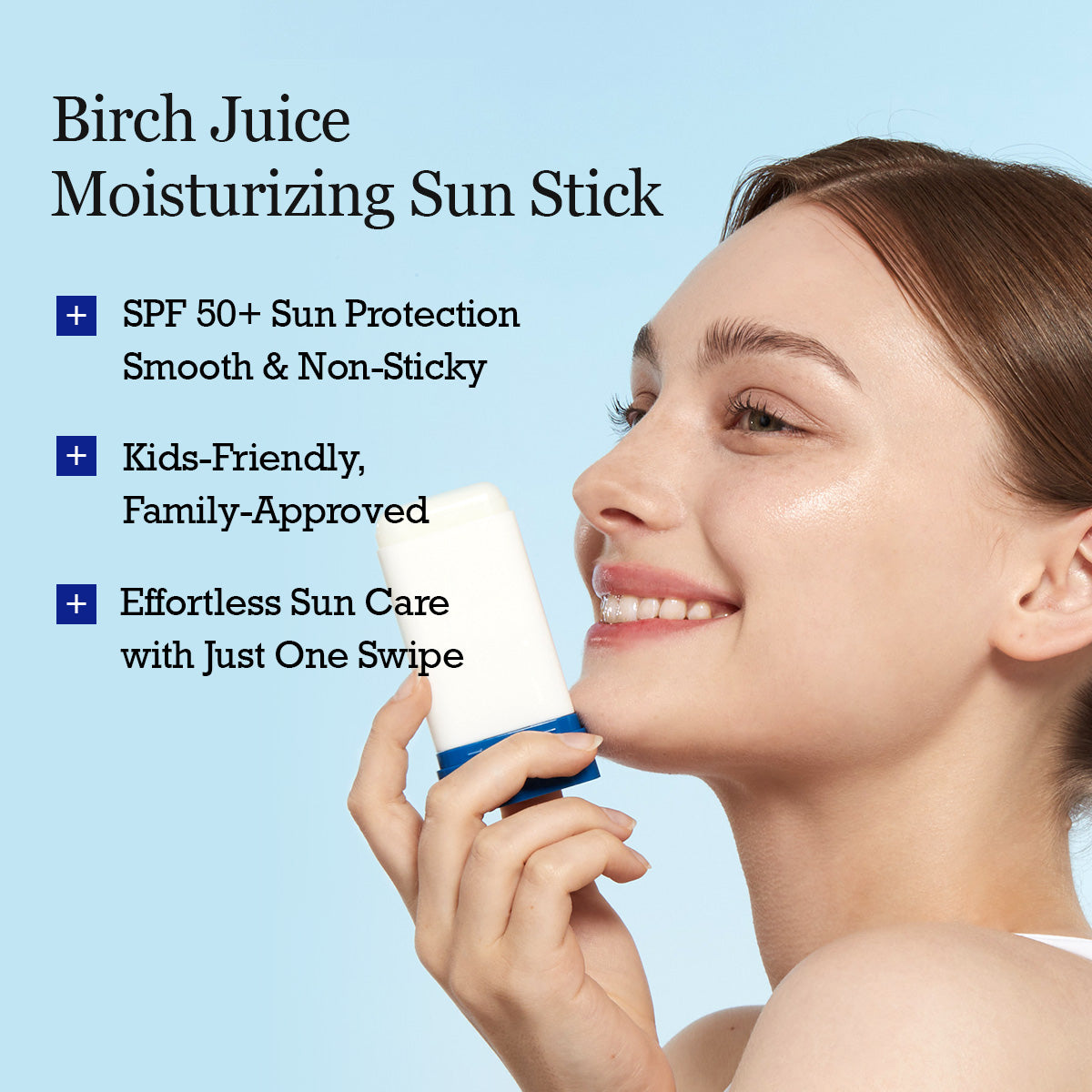 Round Lab Birch Juice Moisturizing Sun Stick SPF50+