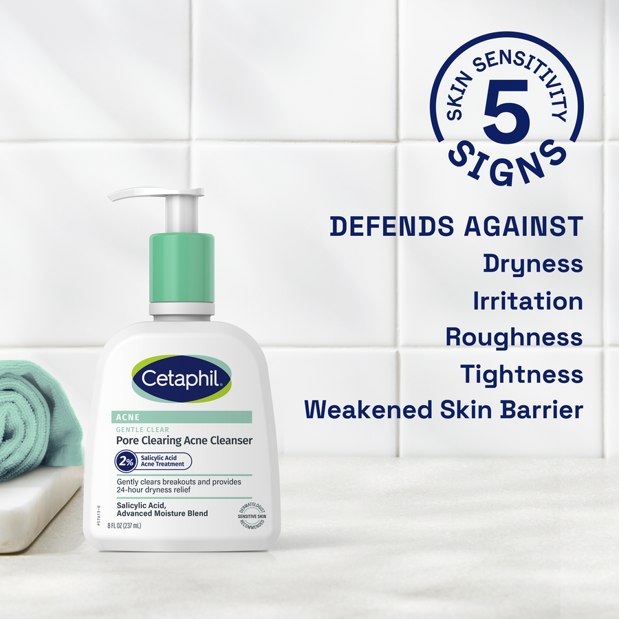 Cetaphil Gentle Clear Pore Clearing Acne Cleanser