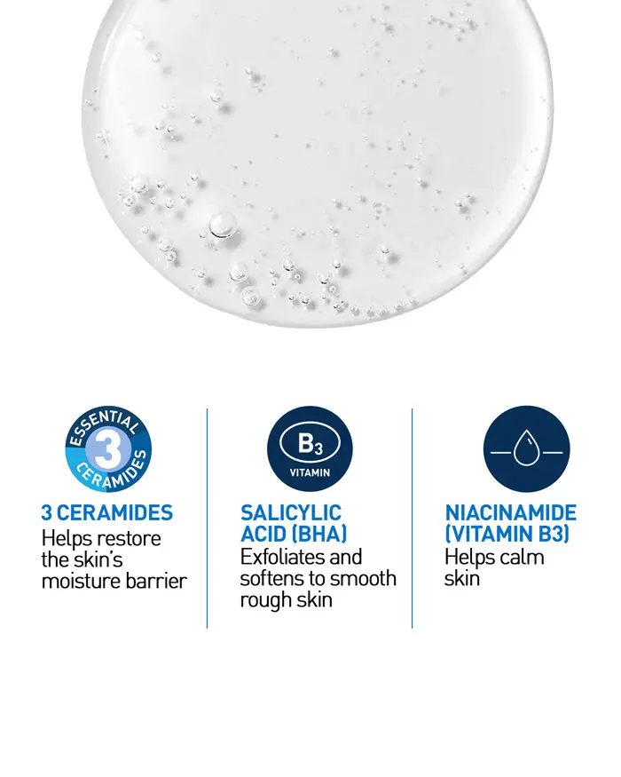CeraVe SA Smoothing Cleanser with Ceramides