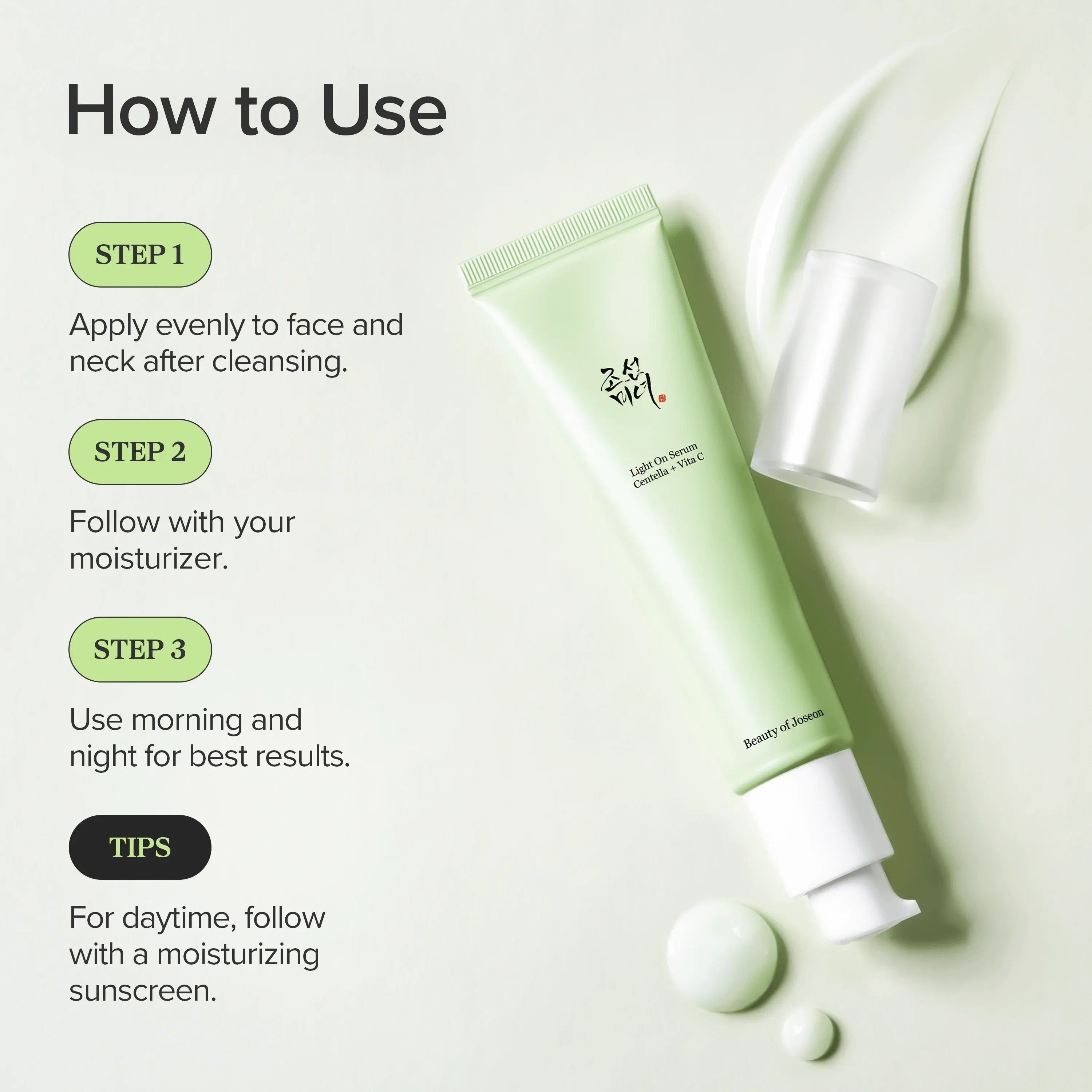 Beauty of Joseon Light On Serum: Centella + Vita C