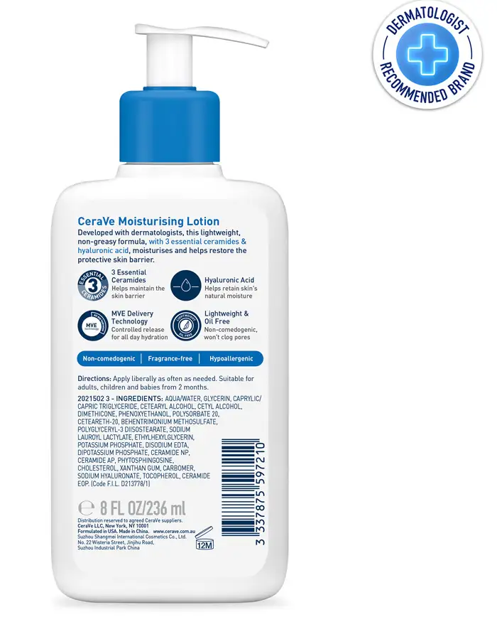 CeraVe Moisturizing Lotion